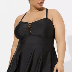 Torrid Black Swimsuit New With Tags