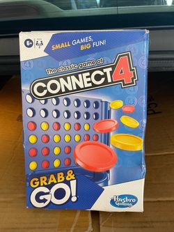 Hasbro Connect 4 Grab & Go Travel Game