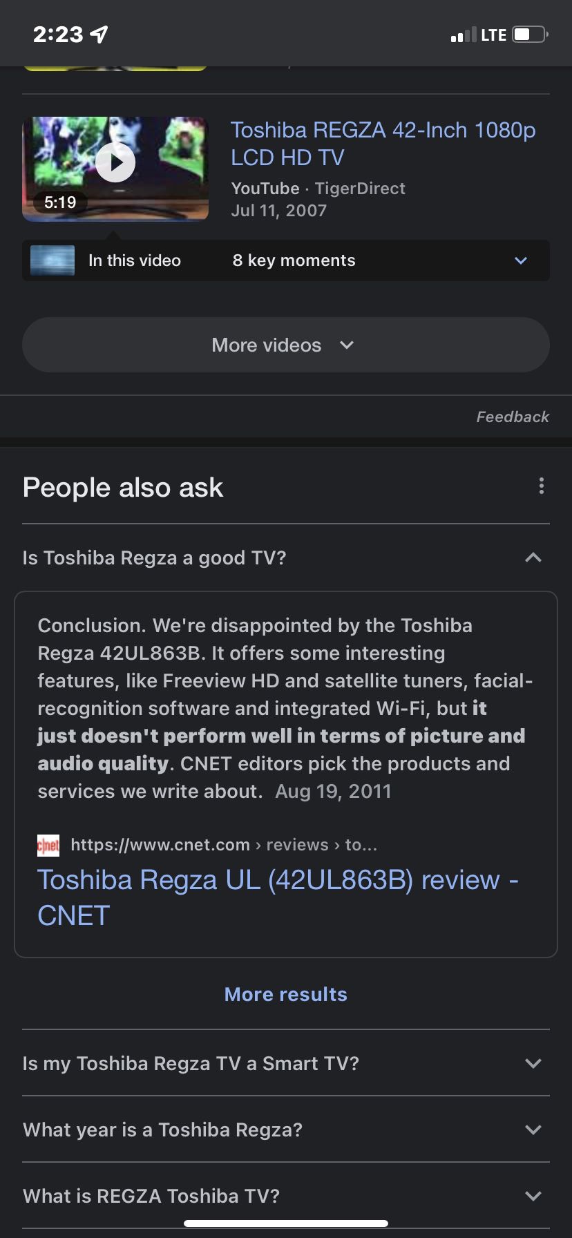 Toshiba Regza UL (42UL863B) review: Toshiba Regza UL (42UL863B) - CNET