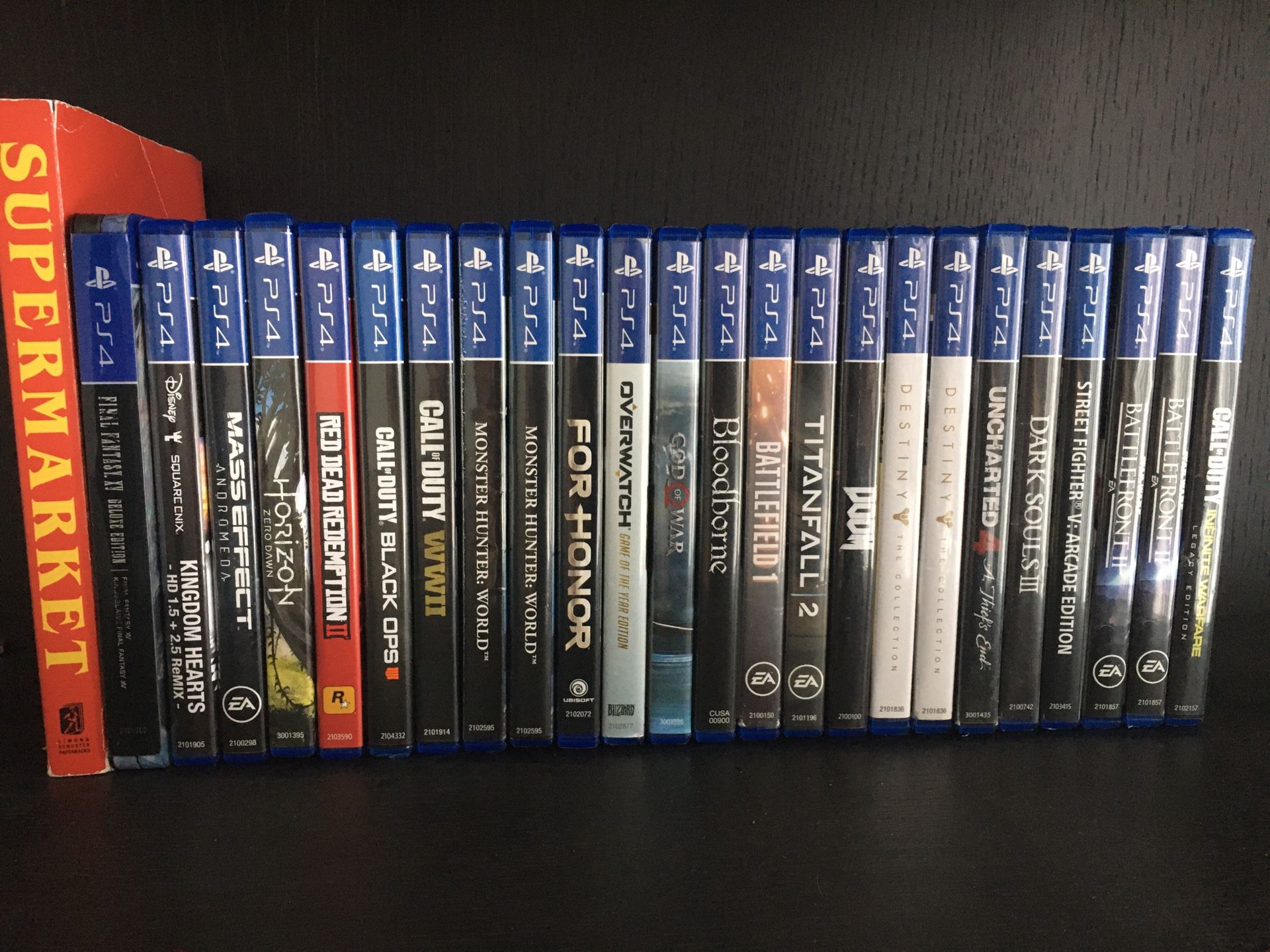 •Excellent Collection of PS4 Games•