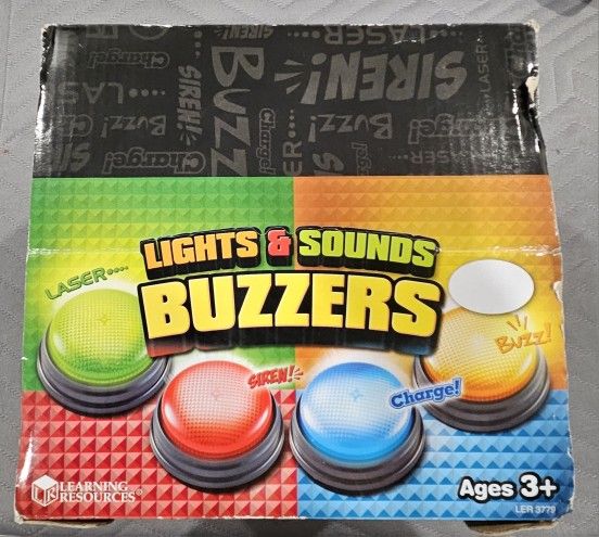 12 Brand New Buzzers Perfect For Game Nights, Game Shows, Classroom Games, Office Games, And More!