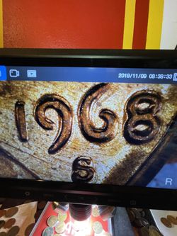 1968 S double Die  penny $$$$2 M Dollars 💸 penny