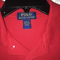 Boy’s Red Polo Shirt, New