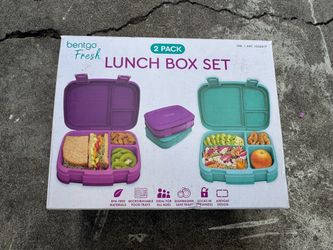 Brand New 2 Pack Bento Box