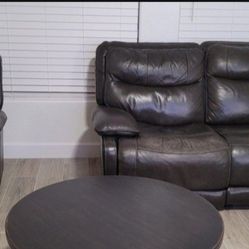 Ashley's Electric Leather Recliners 