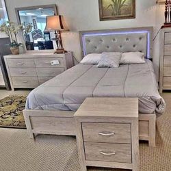 New 4pc Bedroom Set In Box Buy Now Pay Later $39 Down 