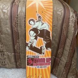 RARE Tony Hawk Autographed Sold Out Skateboard Deck