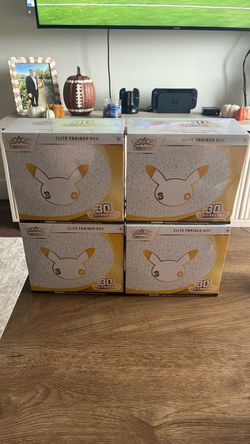 (3) Pokemon 30th Celebration ETB’s