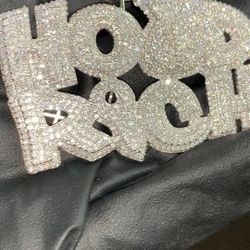 925 Silver Moissanite Diamond Pendant 