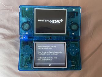 Nintendo DSI Blue Transparent