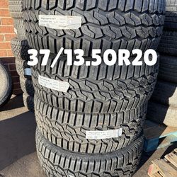 4—NEW 37/13.50R20 Hankook XT