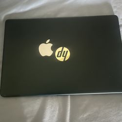 HP 15.6" Laptop (apple logo is jus a sticker)