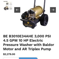 Industrial Pressure Washer