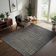Avante Chenille Area Rug - Charcoal Gray