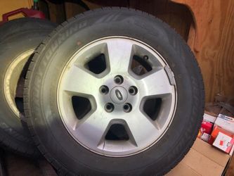 4 Reputation Luxury Touring 235/60R16 Tires (only 6000k on them) Mounted On Stock  Ford Freestar Rims 