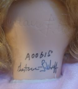 Rare Vintage Porcelain Doll Gustave F. Wolff Wimbledon