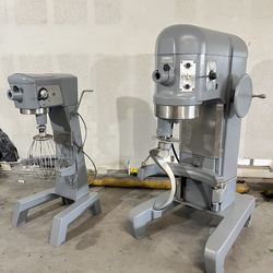 2 hobart mixers 60 quart and 30 quart