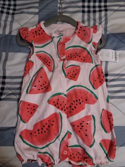 Baby GIRL'S;Carters Watermelon ROMPER