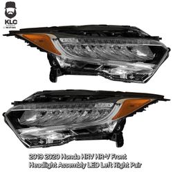 Honda HRV HR-V 2019-2020 Front Headlight Assembly LED Left - Right Pair