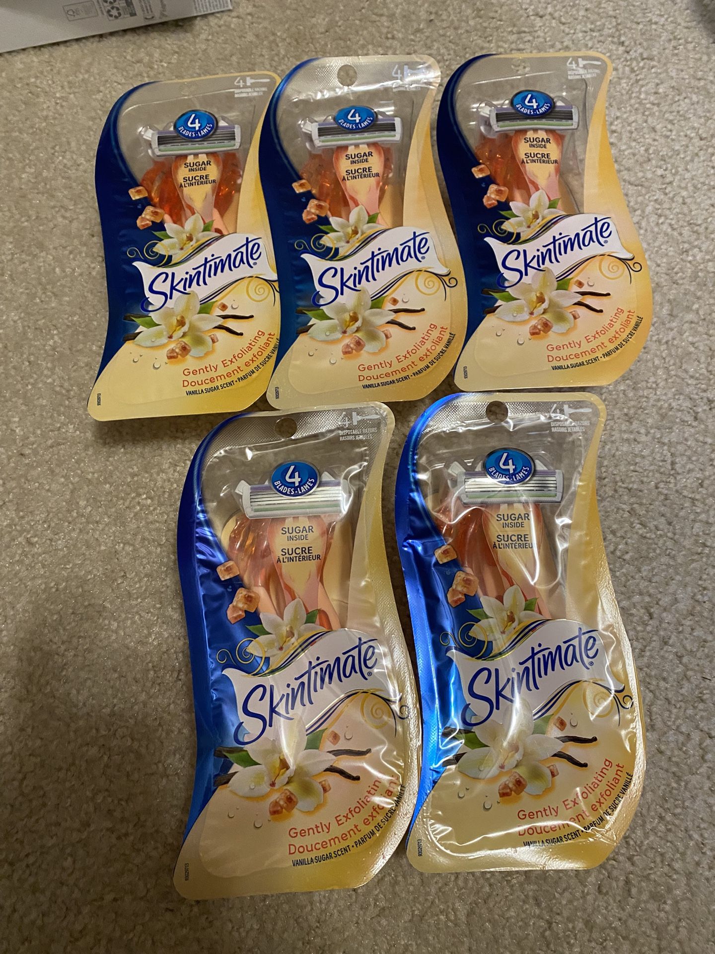 5 Skintimate Disposable Razor