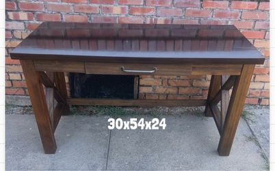 All Wood Desk