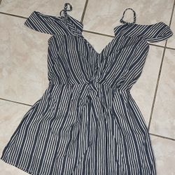 Stripped Romper