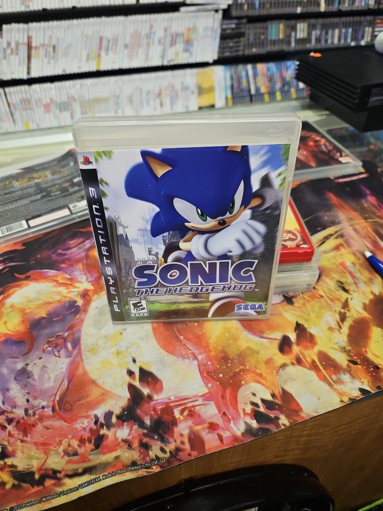 Sonic the Hedgehog PS3 (Sony PlayStation 3, 2008) CIB Complete