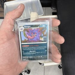 MISCUT 1of1 GENGAR GAMESTOP PROMO