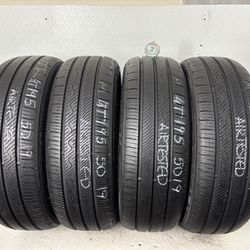 Set 4 Tires 195 50 19 Toyo Extensa A/s II Like New No Repairs  