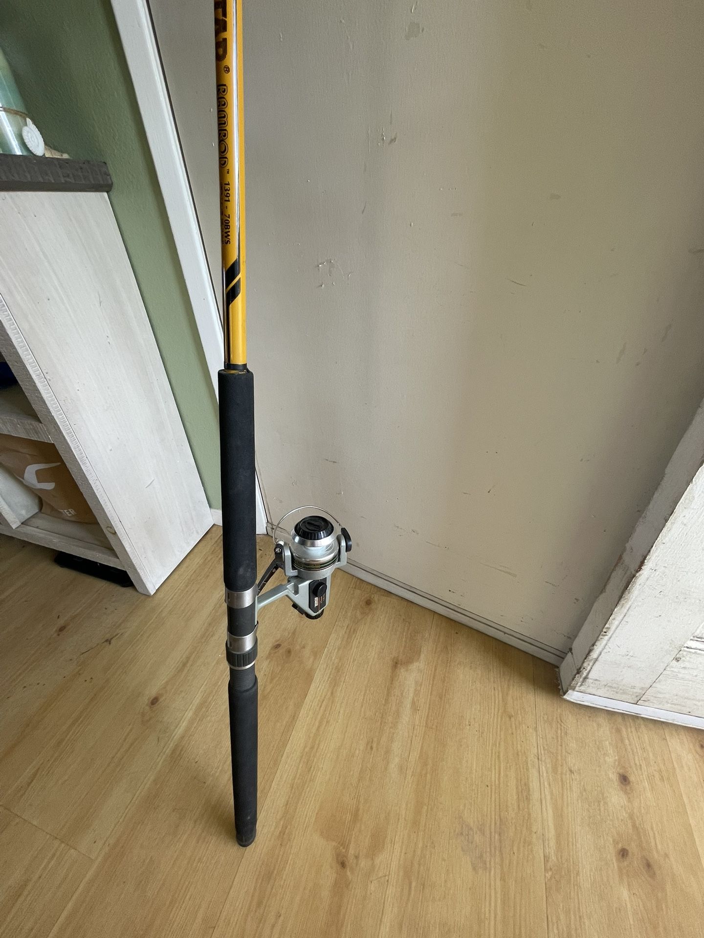 7’ foot Stilstar RAMROD 1391 -70-BWS With Zebco Omega Reel