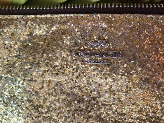 Coach Glitter Gold Wrislet
