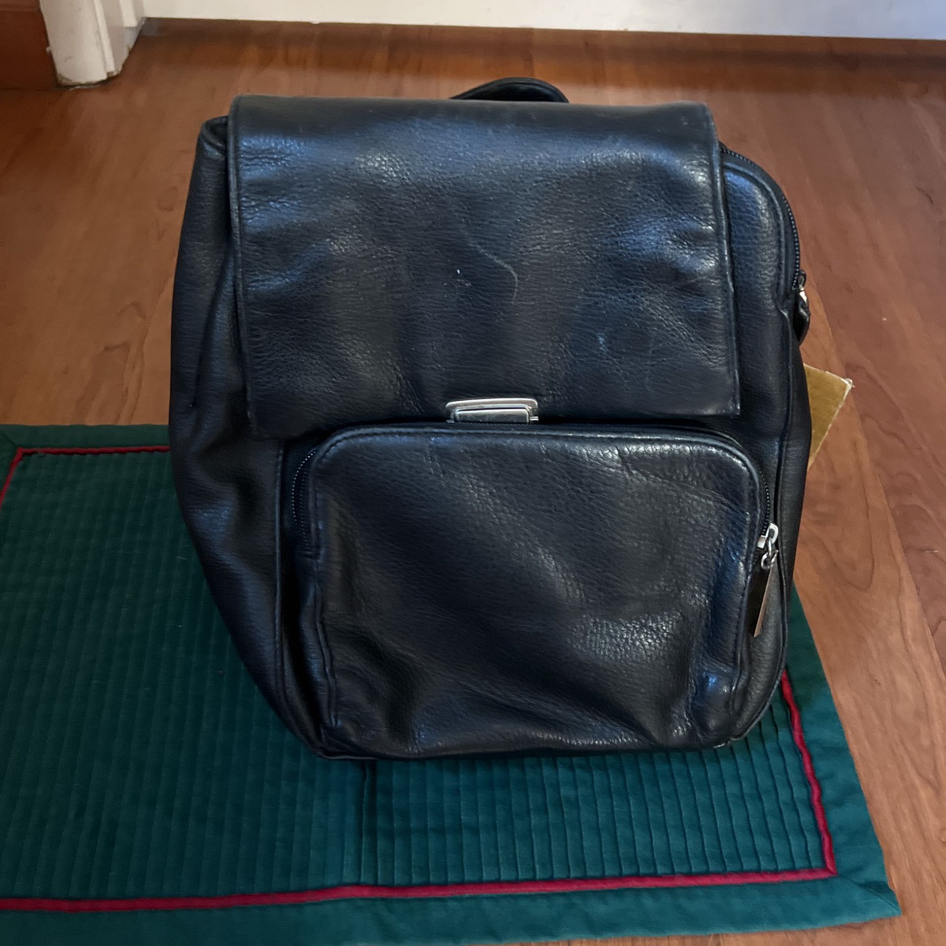 Leather Small Backpack Purse