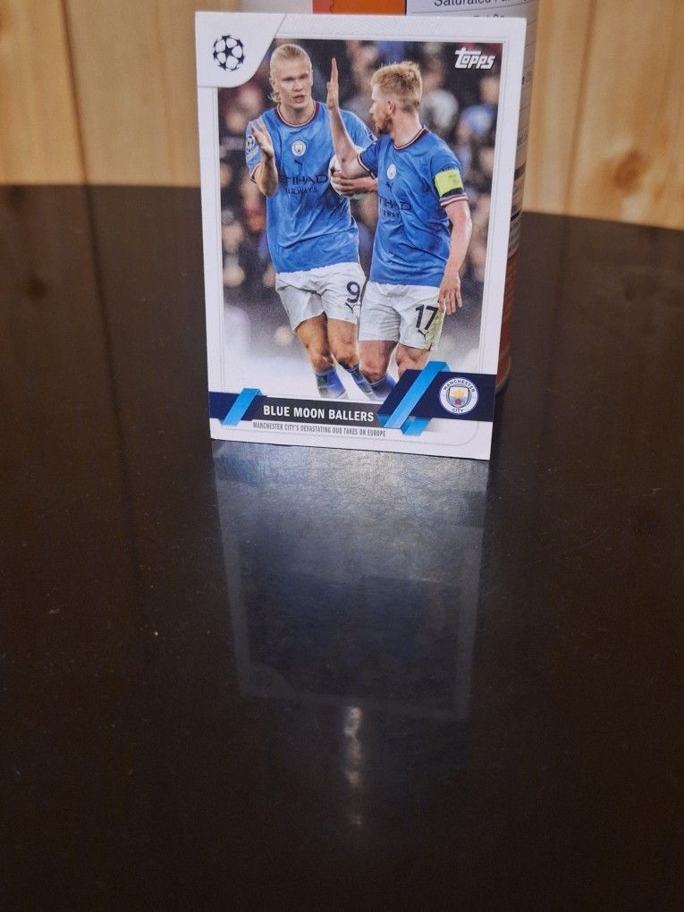 Haaland And De Bruyne Champions League Card 2022/23