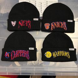 Mitchell And Ness SUGA BTS NBA Basketball Beanies Knits Nets Knicks Warriors Clippers - New Era 47