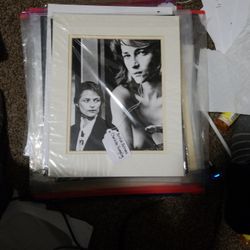 Artsy Model Photo Matted 14x11