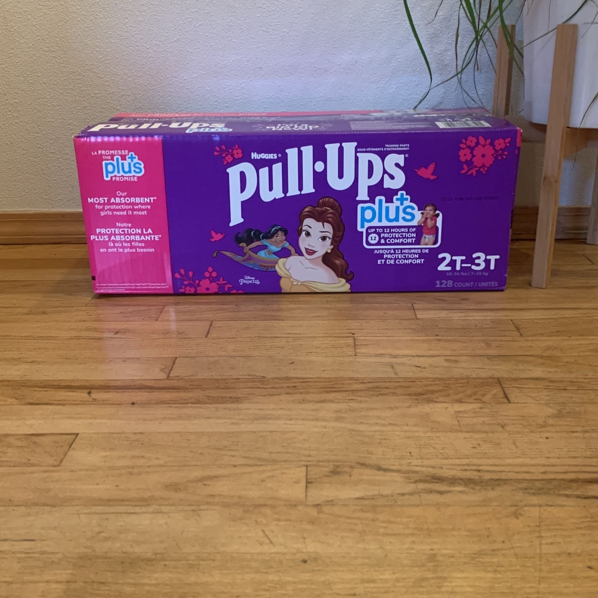 Huggies Pull-Ups Plus+ (Size 2T-3T)New