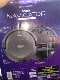 Shark Navigator Robot Vacuum and visani ice maker
