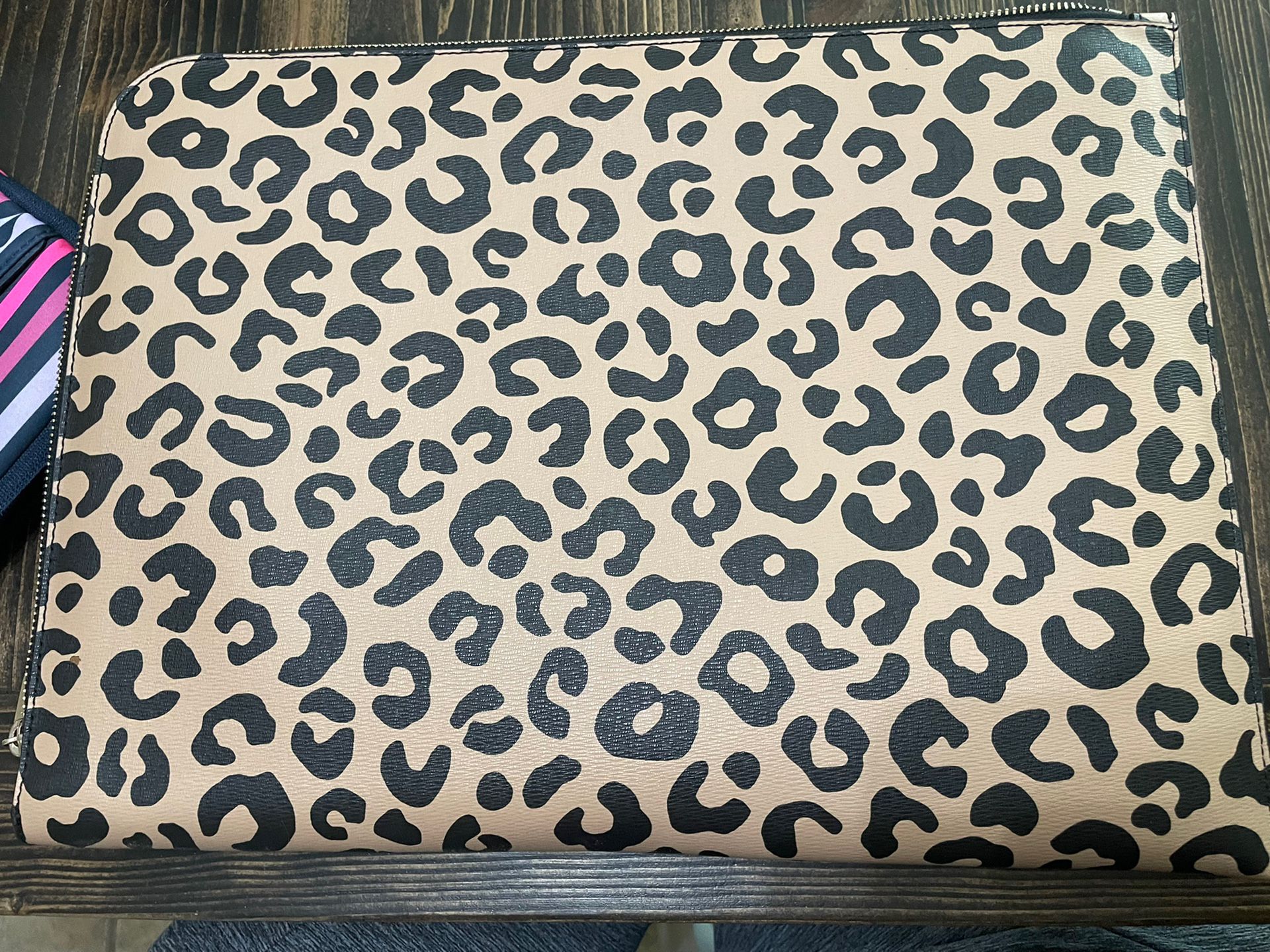 Laptop Sleeve Leopard Brown Black Universal Laptop Case Kate Spade