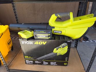 Ryobi 40v Blower with Battery & Charger (Price is Firm)
