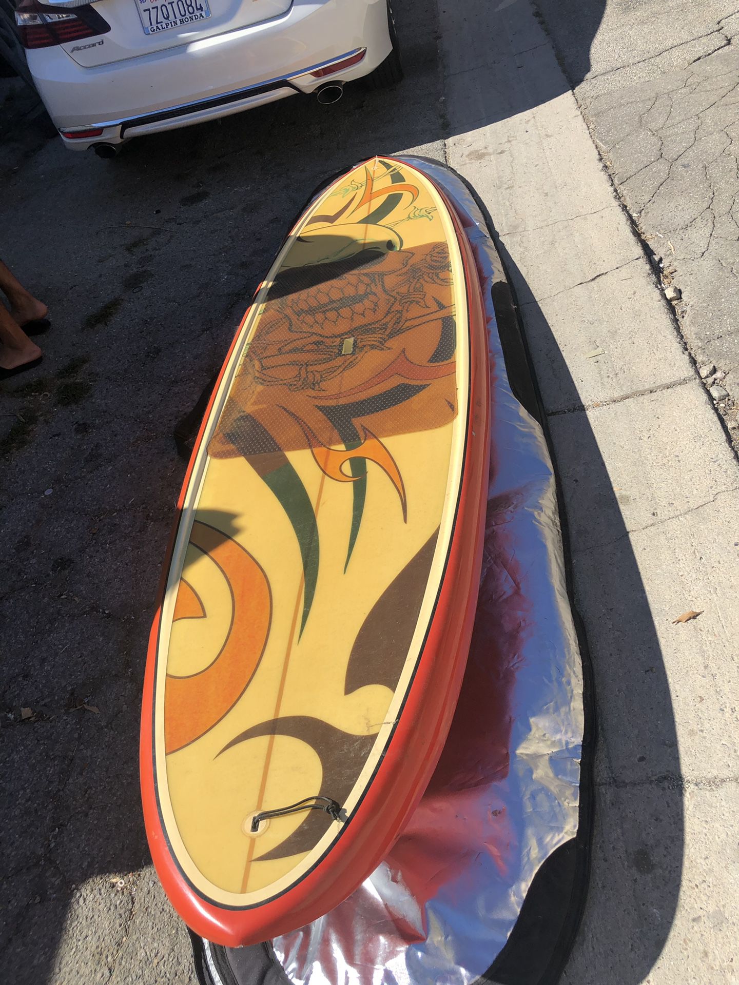 11 ft paddle board with cover