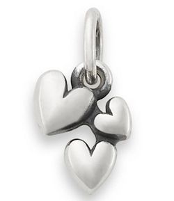James avery Gathered Hearts silver Charm