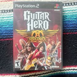 Guitar Hero Aerosmith For PS2. New.