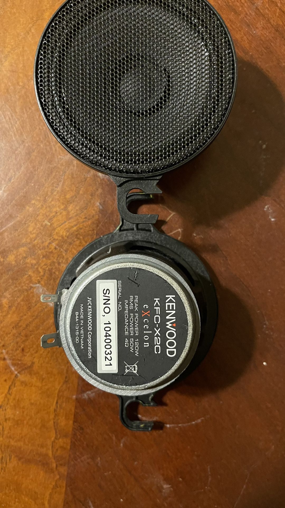 Kenwood KFC-X2C Mid-Range Speakers (2-3/4”)