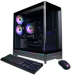 CyberPowerPC - Gaming Desktop - Intel Core i9-14900F - NVIDIA GeForce RTX 5070 12GB - 32GB DDR5 - 1TB PCIe 4.0 SSD - Black