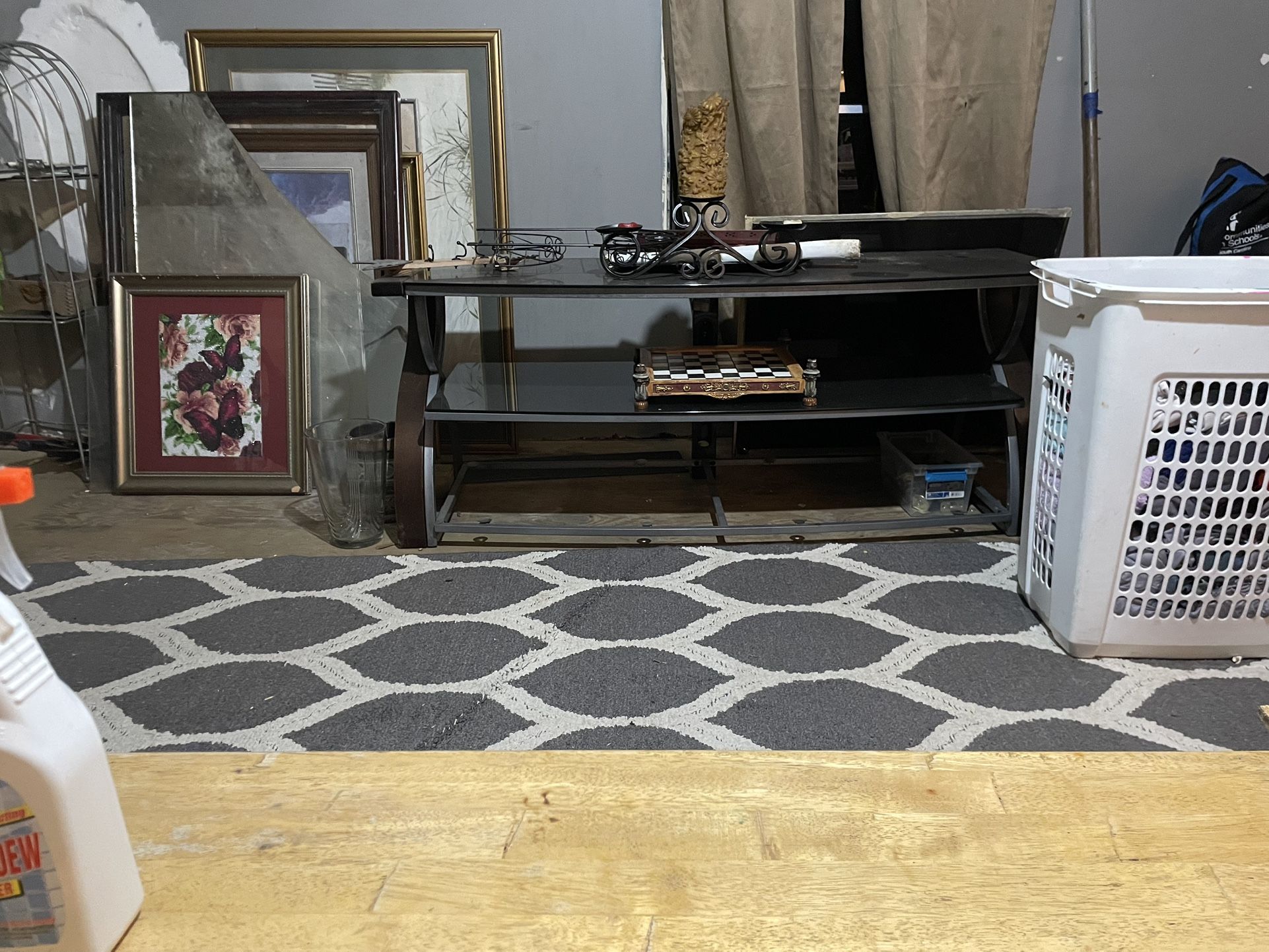 Glass Tv Stand