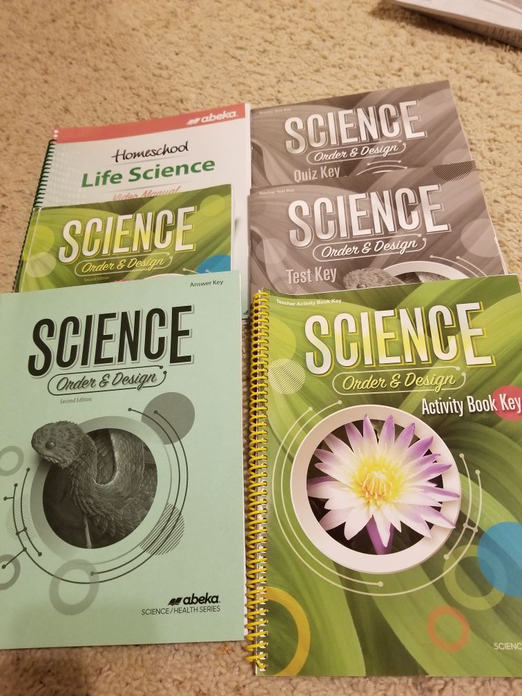 7th grade Abeka Science books