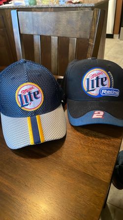 Miller Light Racing Caps