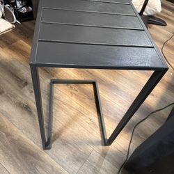 2 side tables-black