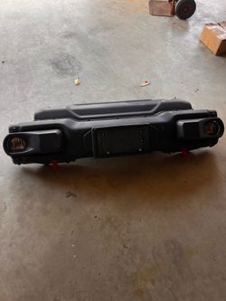 2019 steel front and rear Jl wrangler rubicon bumpers