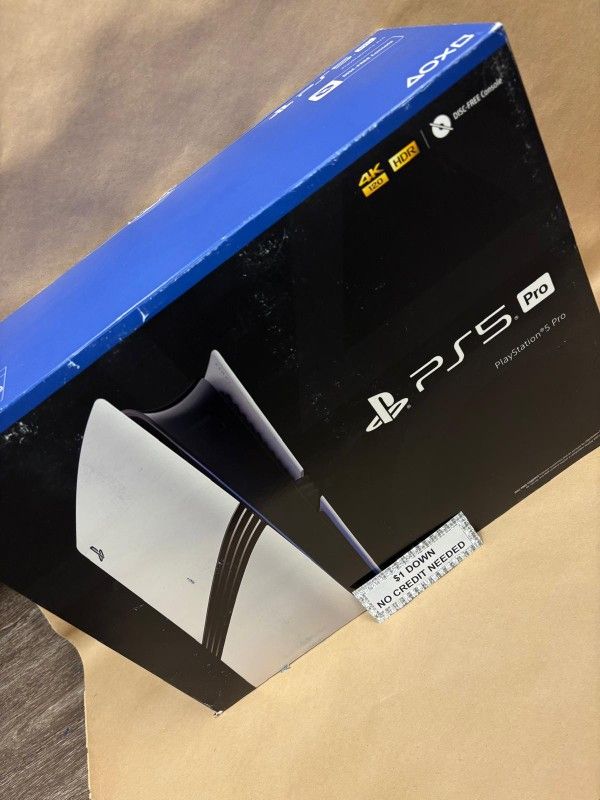 Playstation 5 Pro PS5 Gaming Consoles New - Only $1 Today Pay The Rest Later!